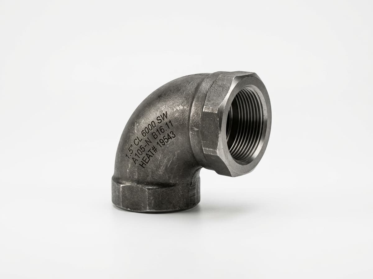 ELBOW 90 forged steel pipe fitting