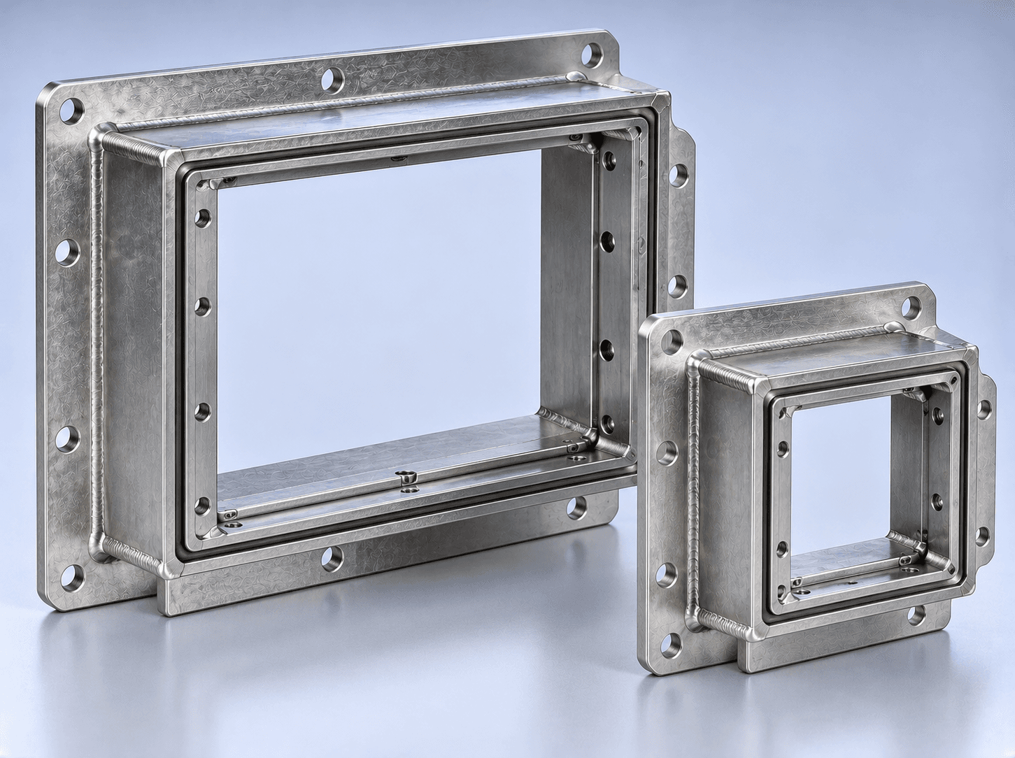 Marine and offshore MCT metal transit penetration frames